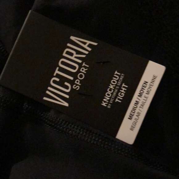 Brand new black Victoria secret high rise leggings - Picture 5 of 8